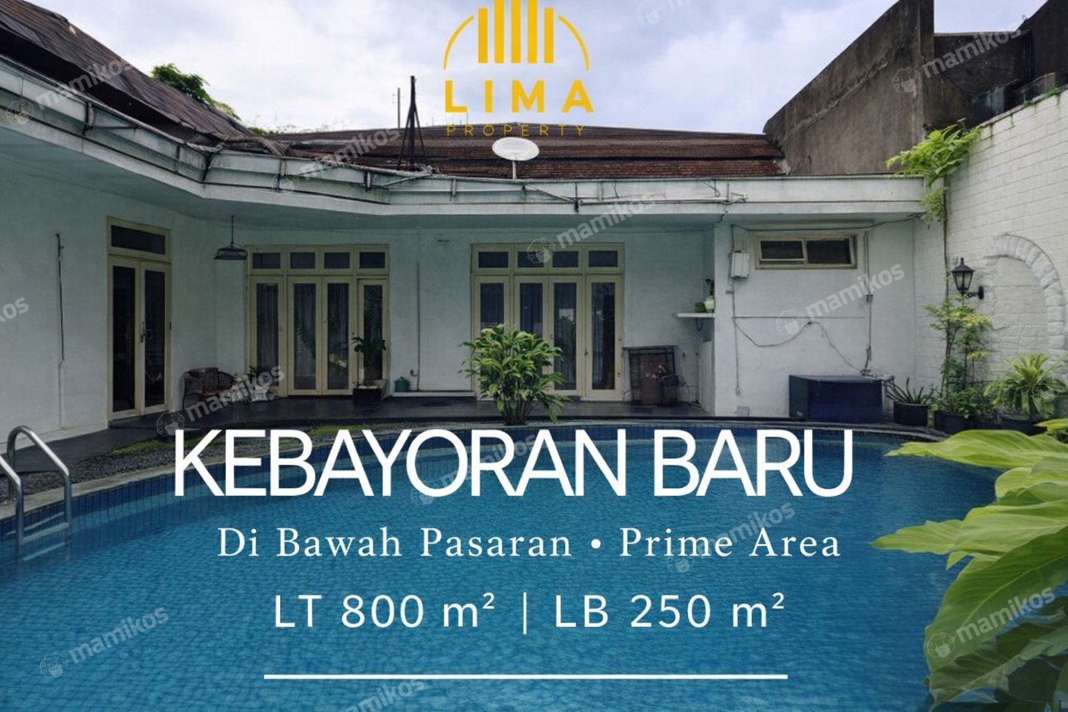 Rumah Sertifikat SHM 4 Kamar Tidur 4 Kamar Mandi Kebayoran Baru Jakarta Selatan