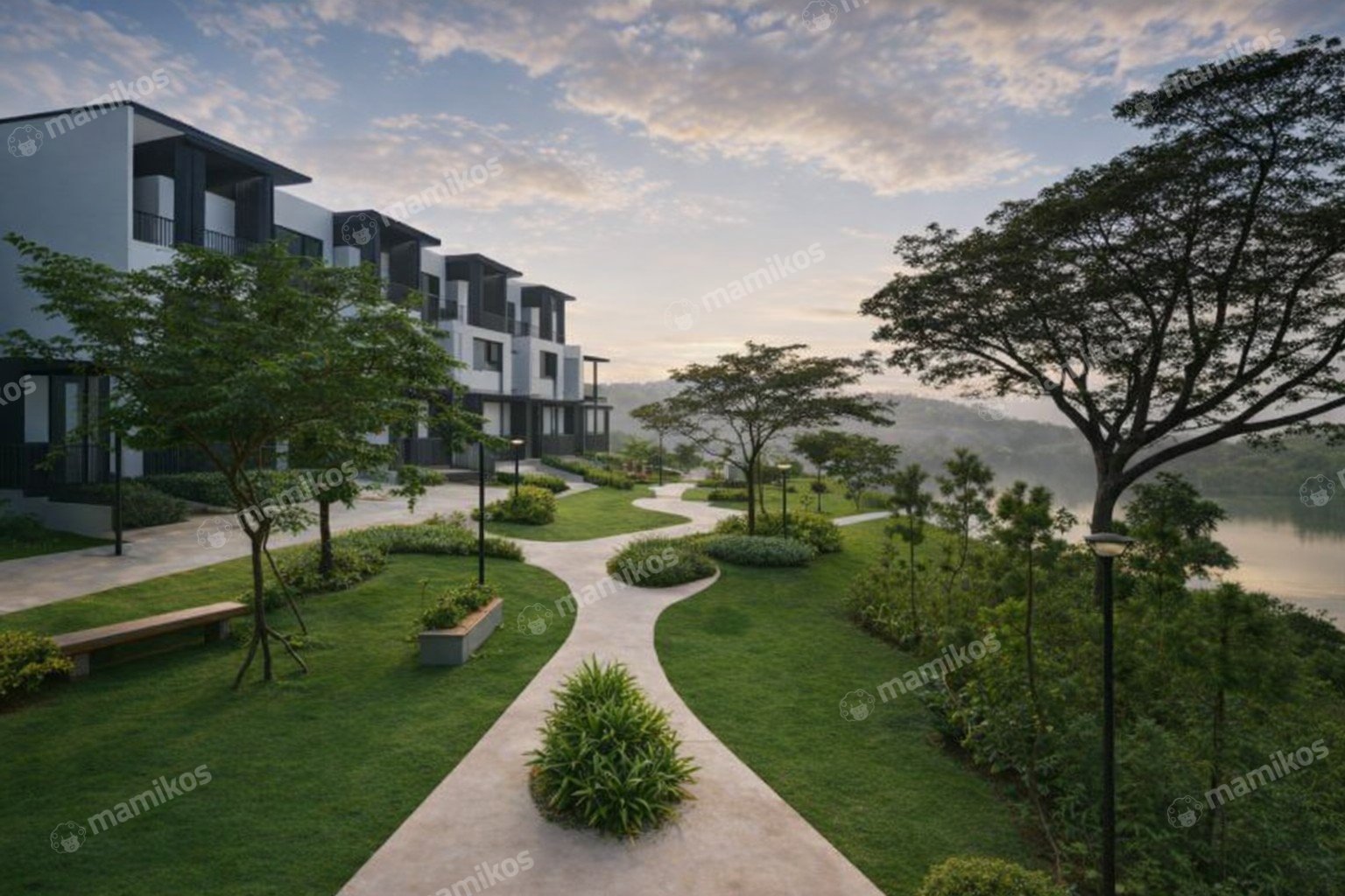 Rumah Sertifikat SHM 3 Kamar Tidur 2 Kamar Mandi Green Lake City Jakarta Barat - Photo 4