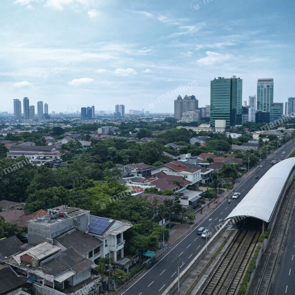 Rumah Sertifikat SHM 5 Kamar Tidur 5 Kamar Mandi Kebayoran Baru Jakarta Selatan - Photo 2