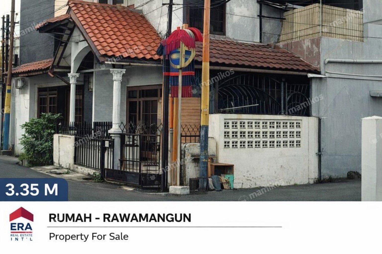Rumah Sertifikat SHM 5 Kamar Tidur 2 Kamar Mandi Rawamangun Jakarta Timur