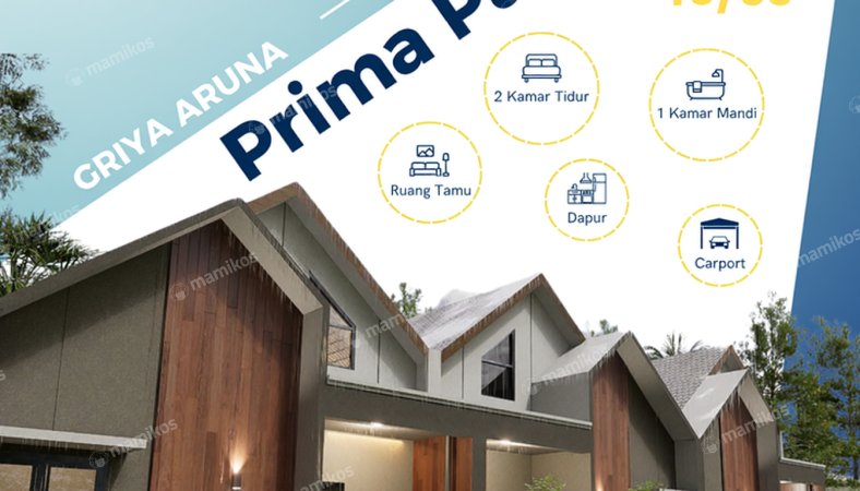 Rumah 2KT 1KM Sleman Yogyakarta