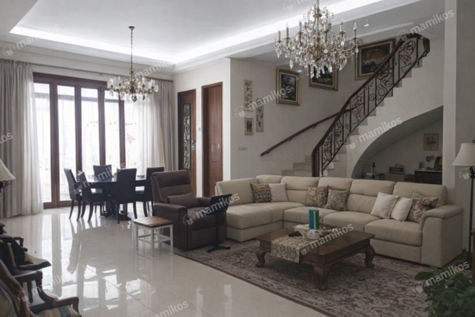 Rumah 5 Kamar Tidur 5 Kamar Mandi Kebayoran Baru Jakarta Selatan - Photo 5