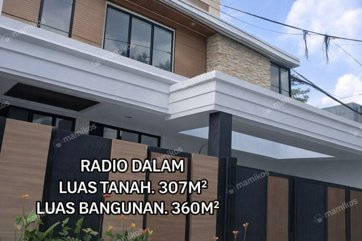 Rumah Sertifikat SHM 4 Kamar Mandi 4 Lantai Radio Dalam Jakarta Selatan
