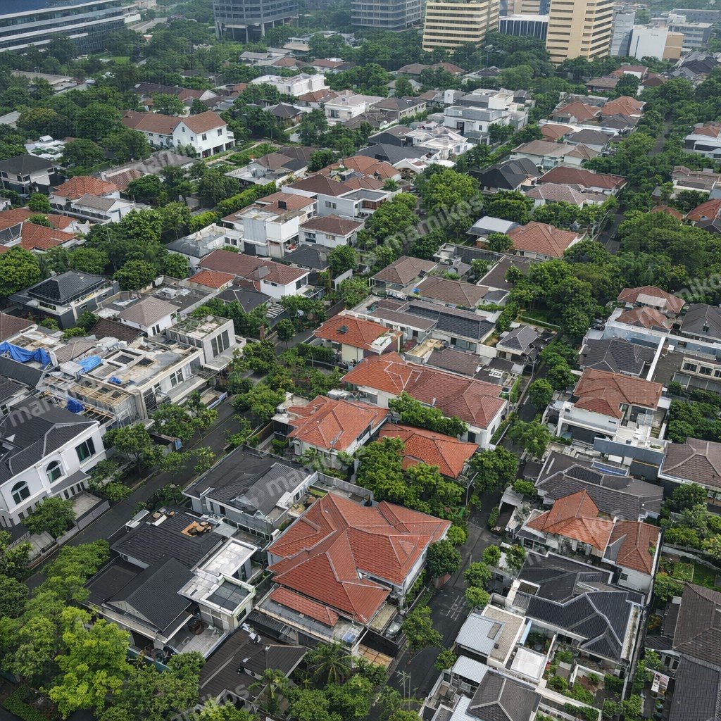 Rumah Sertifikat SHM 5 Kamar Tidur 3 Kamar Mandi Mega Kuningan Jakarta Selatan - Photo 3
