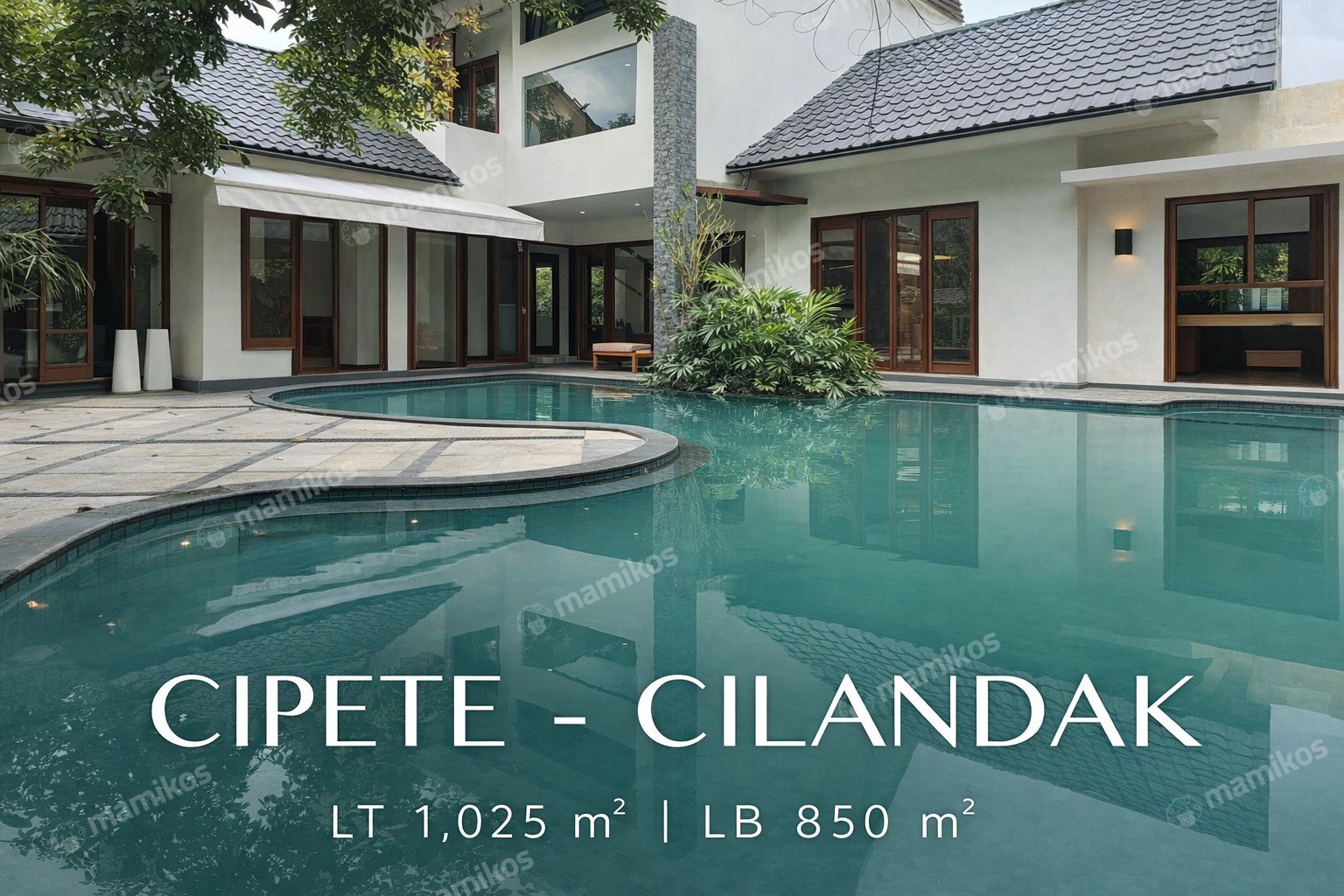 Rumah 6 Kamar Tidur 6 Kamar Mandi 2 Lantai Cipete Jakarta Selatan