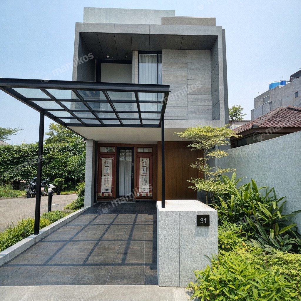 Rumah Sertifikat PPJB 3 Kamar Tidur 3 Kamar Mandi Intercon Jakarta Barat - Photo 2