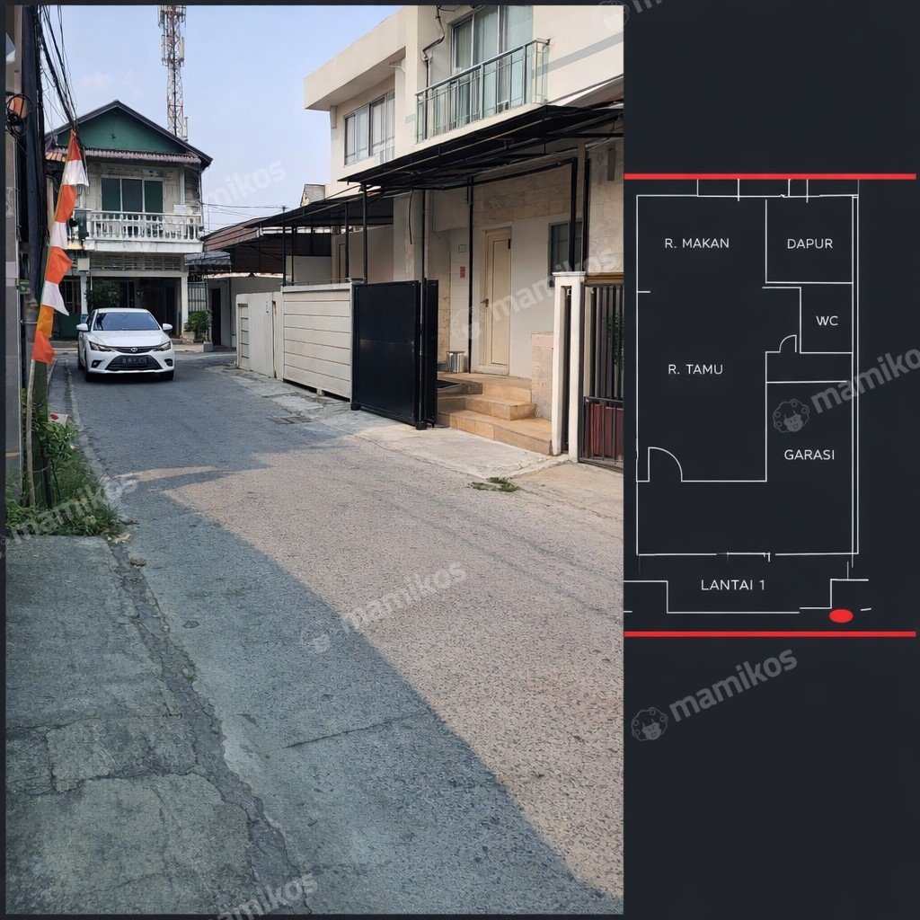 Rumah Sertifikat SHM 5 Kamar Tidur 3 Kamar Mandi Kebon Jeruk Jakarta Barat - Photo 5