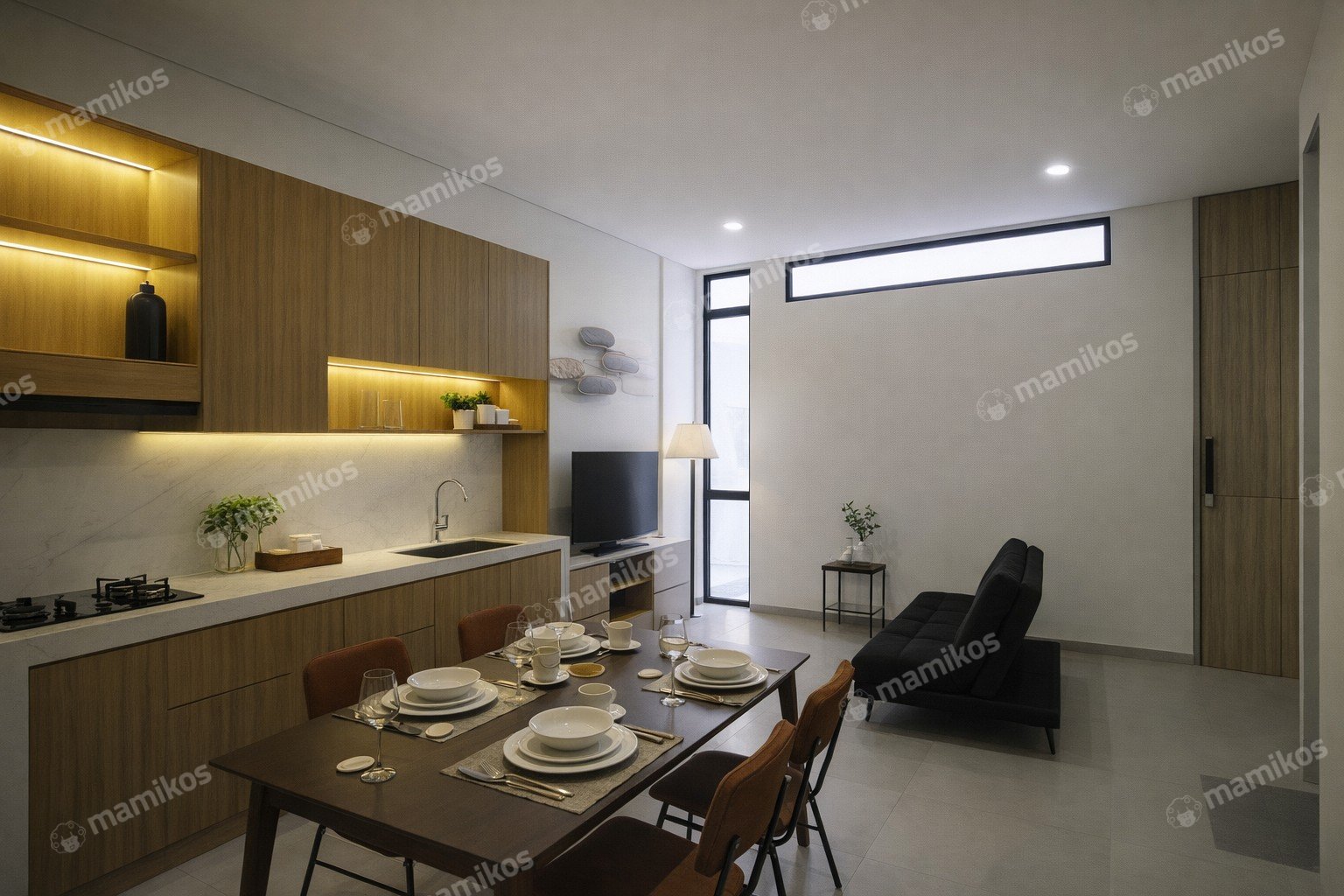 Rumah Sertifikat HGB 2 Kamar Tidur 1 Kamar Mandi Pondok Kelapa Jakarta Timur - Photo 2