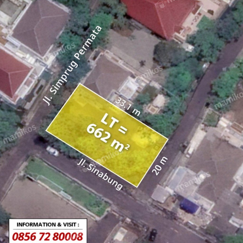 Rumah Sertifikat SHM 5 Kamar Tidur 6 Kamar Mandi Simprug Jakarta Selatan - Photo 2