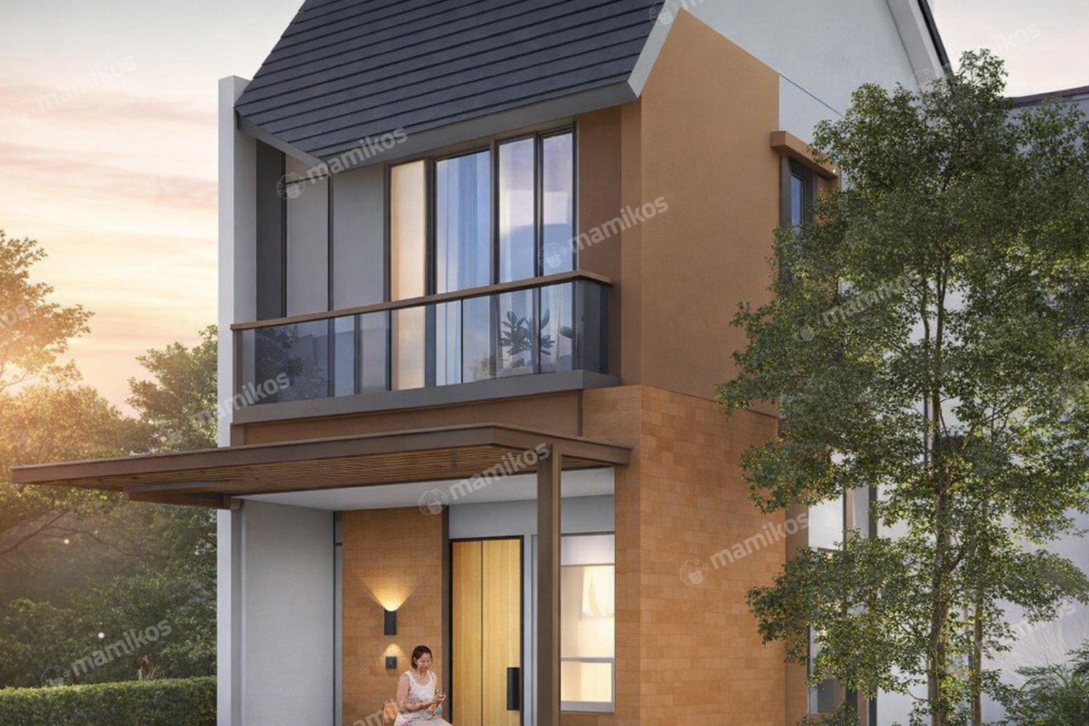 Rumah 2 Kamar Tidur 1 Kamar Mandi 2 Lantai Citra Garden Jakarta Barat