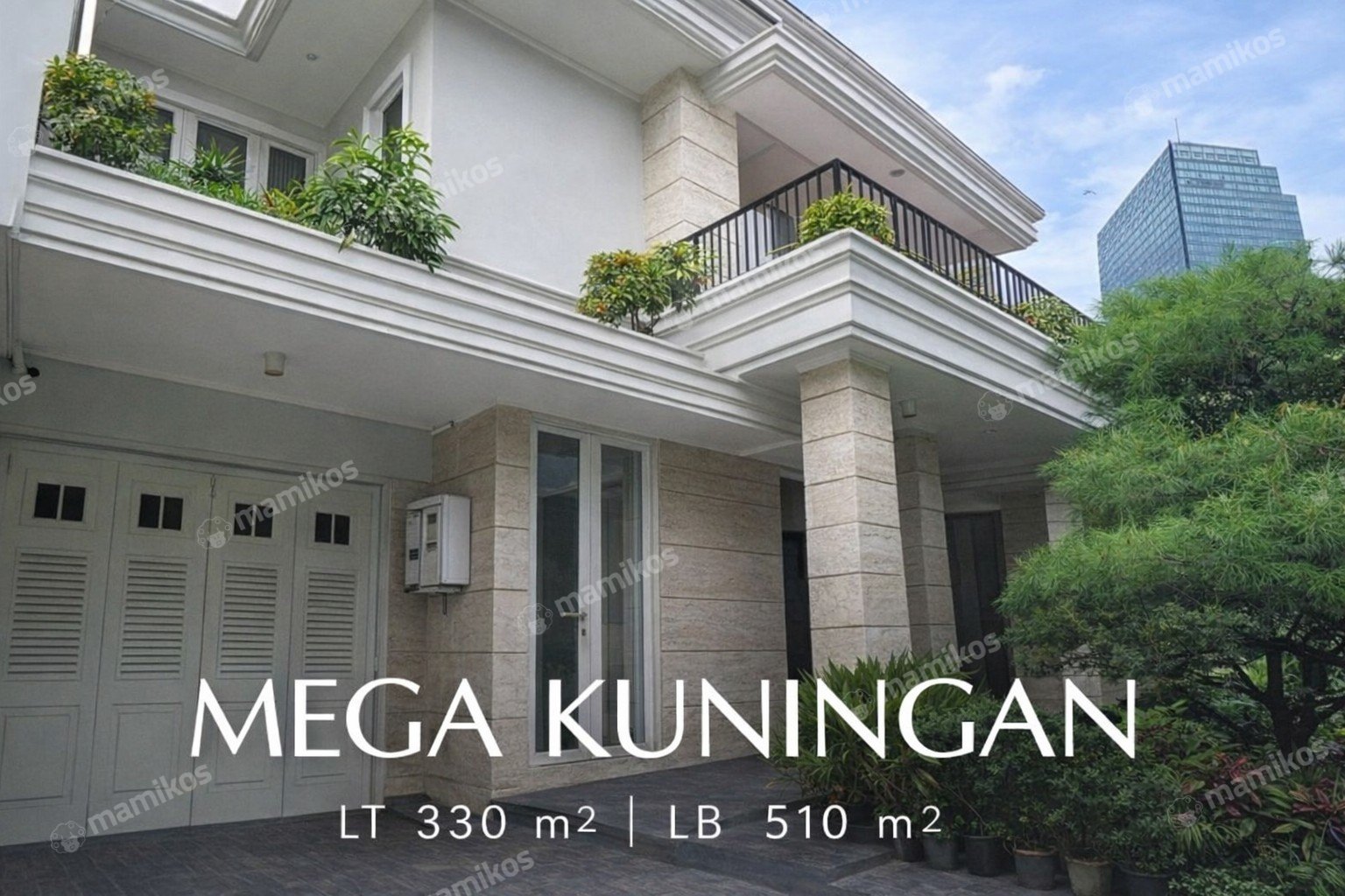 Rumah Sertifikat SHM 4 Kamar Tidur 4 Kamar Mandi Mega Kuningan Jakarta Selatan