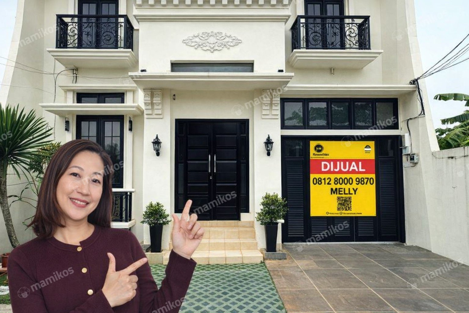 Rumah Sertifikat SHM 4 Kamar Tidur 4 Kamar Mandi Duren Sawit Jakarta Timur