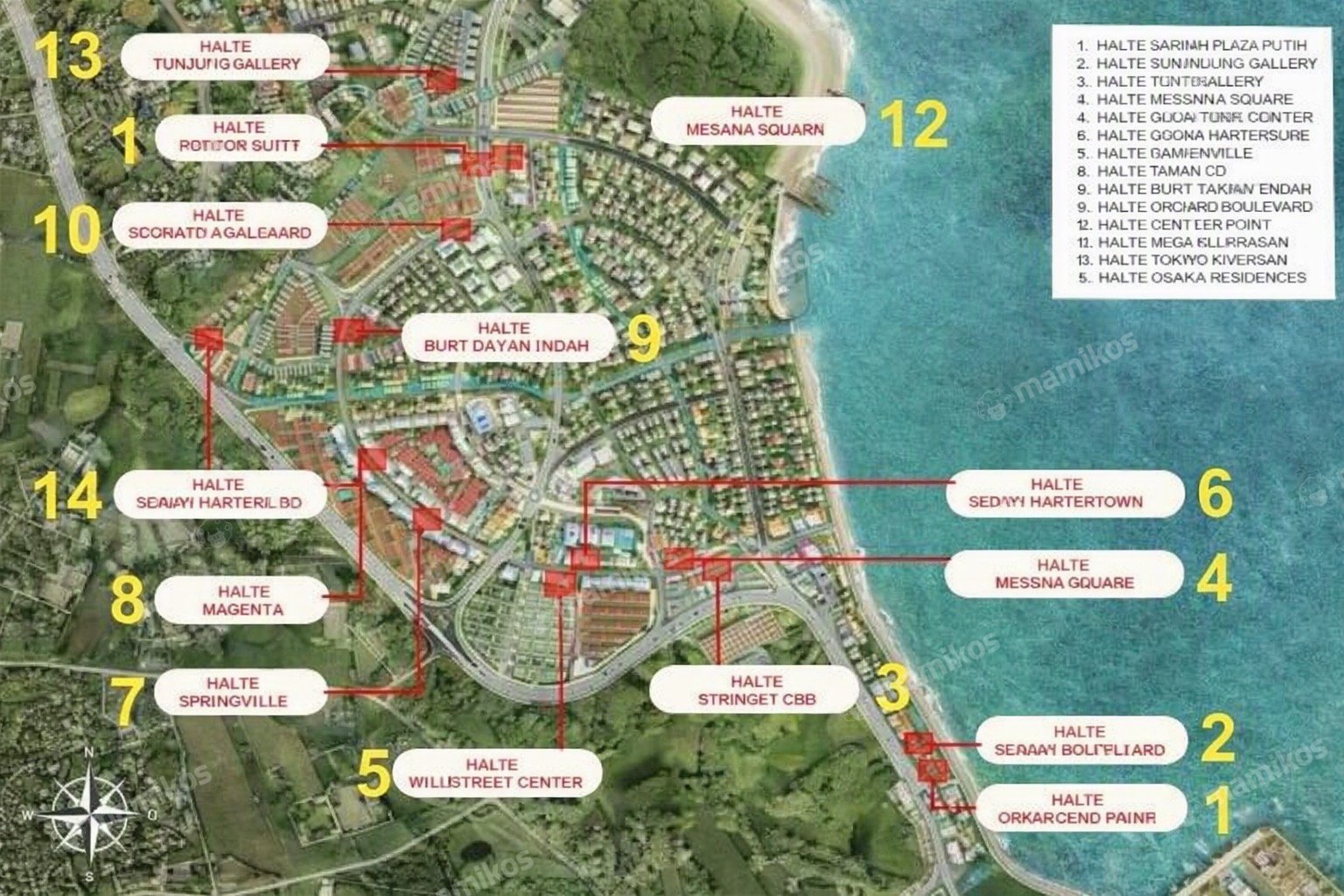 Rumah 3 Kamar Tidur 3 Kamar Mandi 2 Lantai Pantai Indah Kapuk Jakarta Utara - Photo 4
