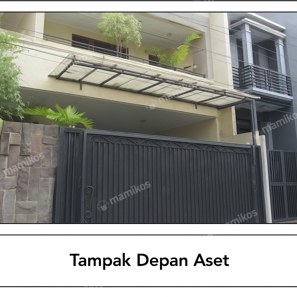 Rumah Sertifikat SHM 4 Kamar Tidur 3 Kamar Mandi Palmerah Jakarta Barat