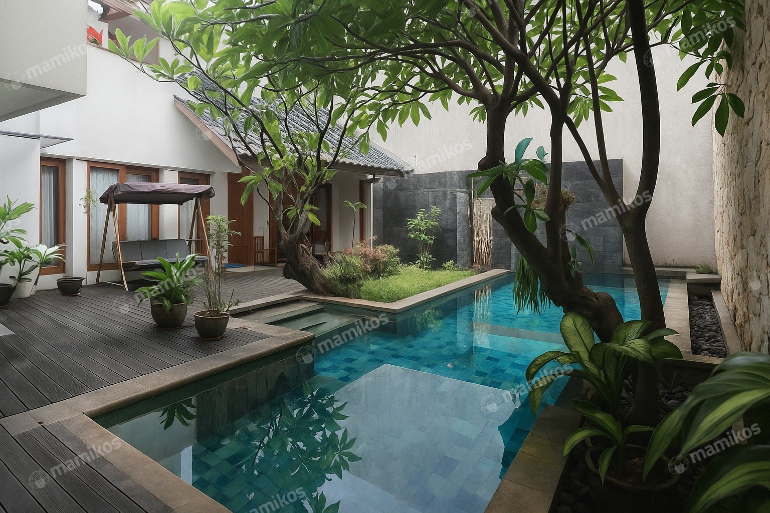 Rumah 9 Kamar Tidur 5 Kamar Mandi 2 Lantai Kebayoran Baru Jakarta Selatan