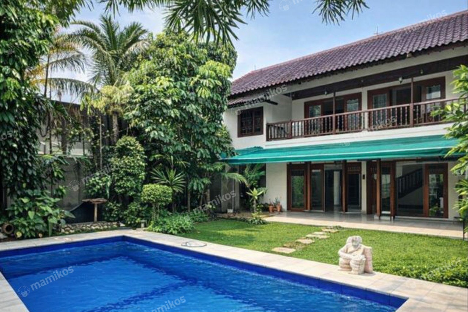 Rumah Sertifikat SHM 5 Kamar Tidur 4 Kamar Mandi Kemang Jakarta Selatan