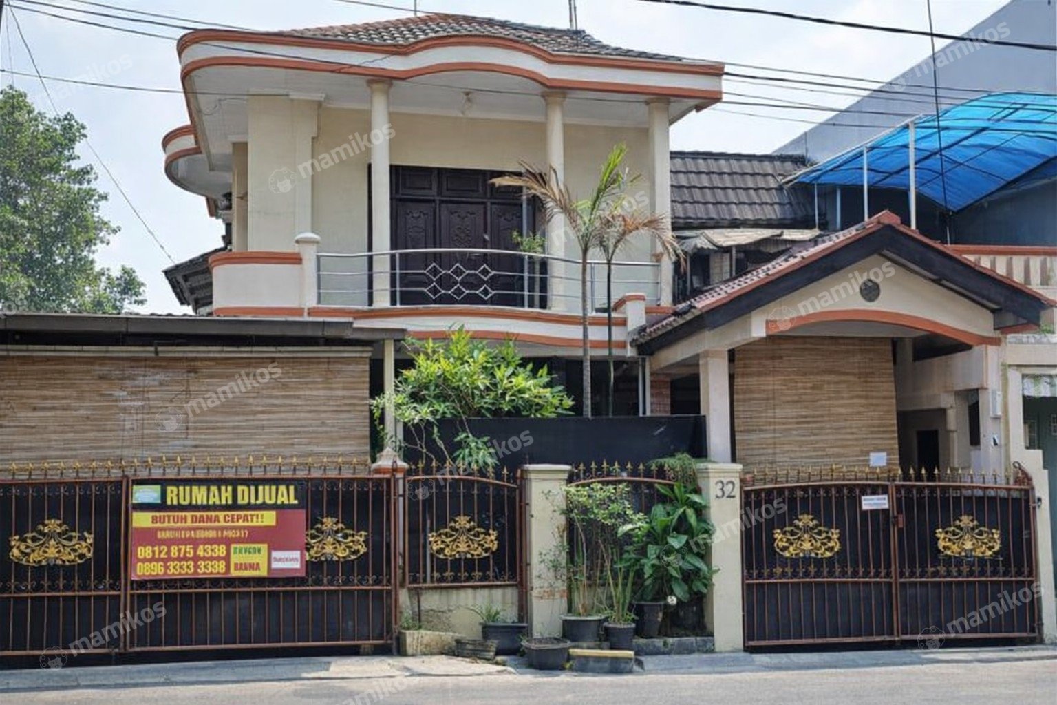 Rumah Sertifikat SHM 5 Kamar Tidur 2 Kamar Mandi Duren Sawit Jakarta Timur