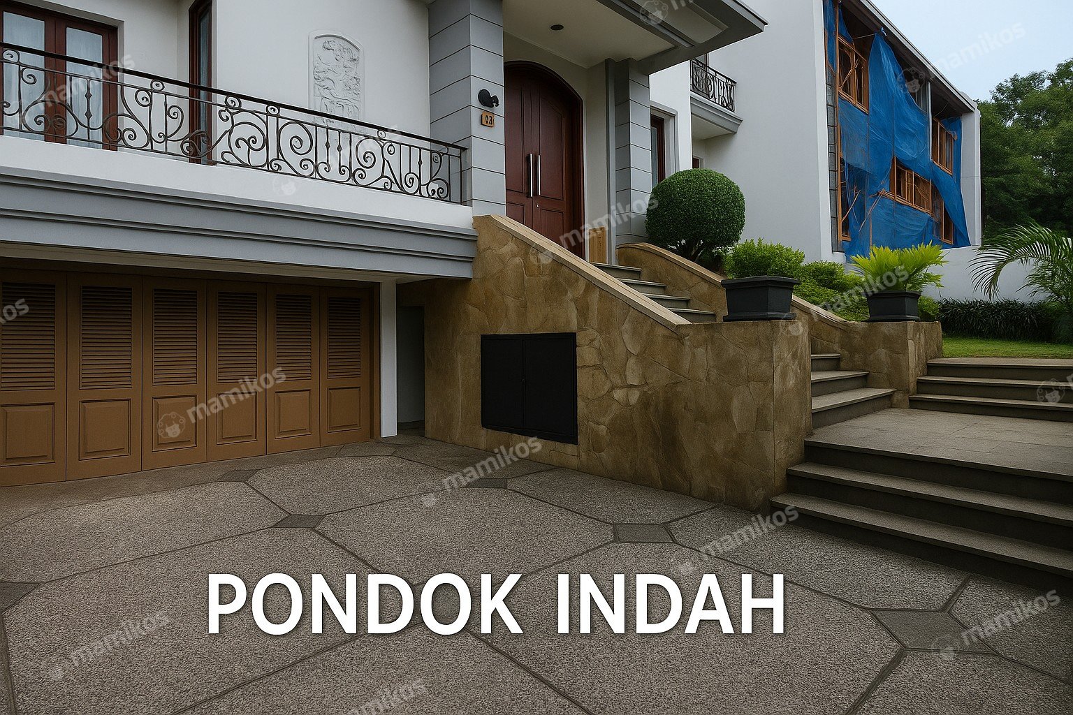 Rumah Sertifikat SHM 4 Kamar Mandi 2 Lantai Pondok Indah Jakarta Selatan