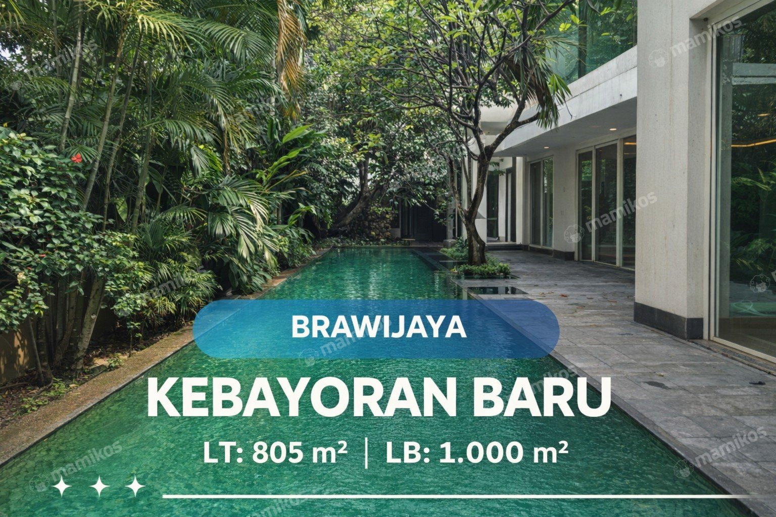 Rumah 4 Kamar Tidur 4 Kamar Mandi 2 Lantai Kebayoran Baru Jakarta Selatan