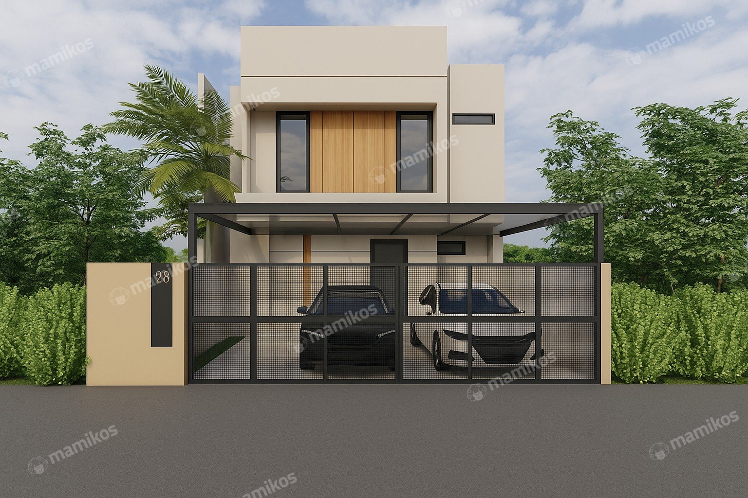 Rumah Sertifikat SHM 4 Kamar Tidur 3 Kamar Mandi Meruya Jakarta Barat