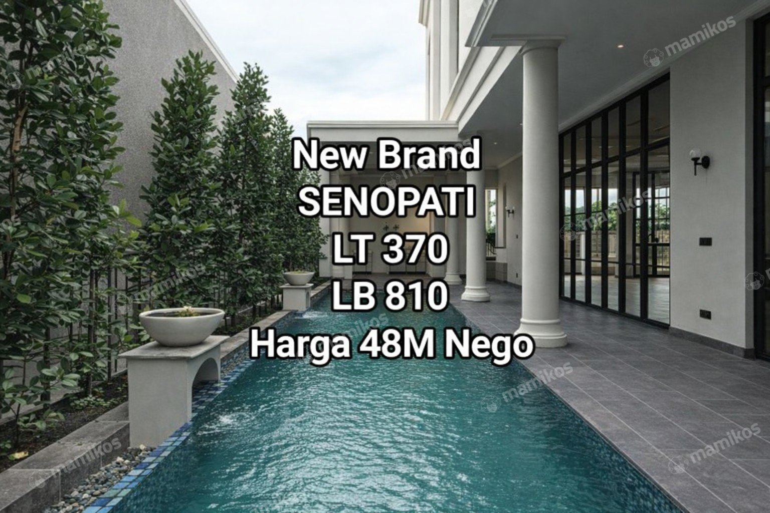 Rumah Sertifikat SHM 4 Kamar Tidur 4 Kamar Mandi Kebayoran Baru Jakarta Selatan