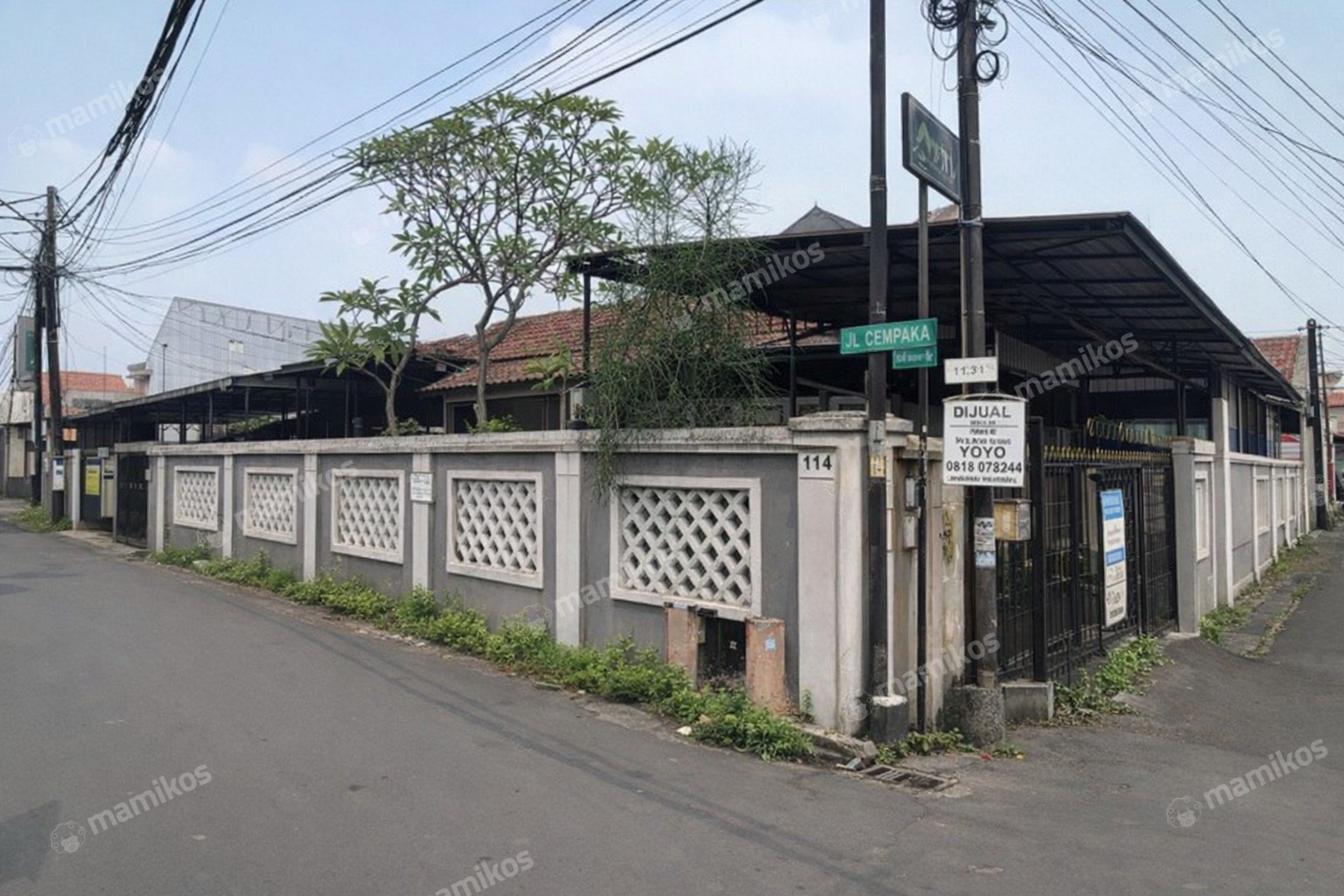 Rumah Sertifikat SHM 6 Kamar Tidur 4 Kamar Mandi Rempoa Ciputat Timur Jakarta Selatan