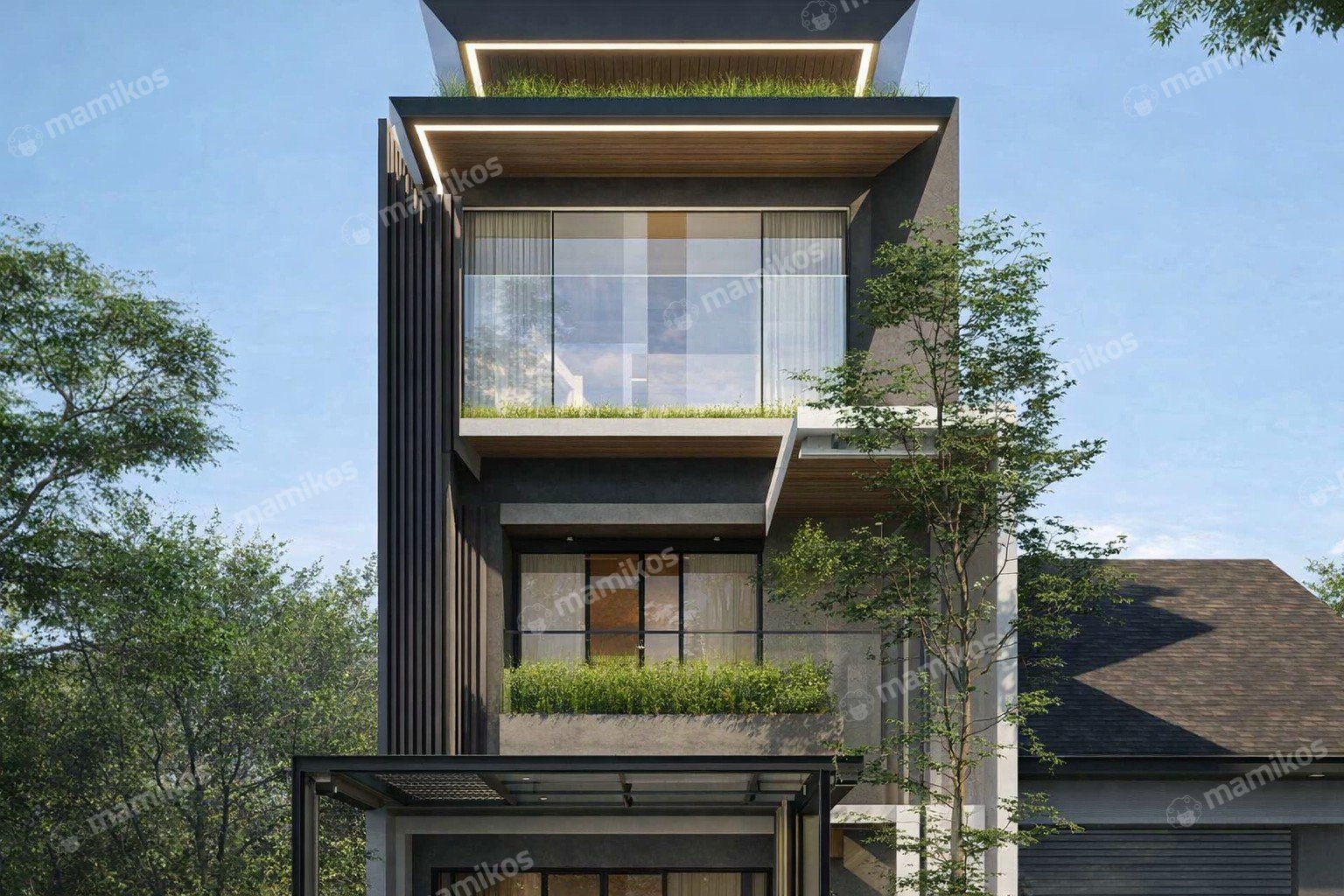 Rumah Sertifikat SHM 5 Kamar Tidur 4 Kamar Mandi Permata Buana Jakarta Barat