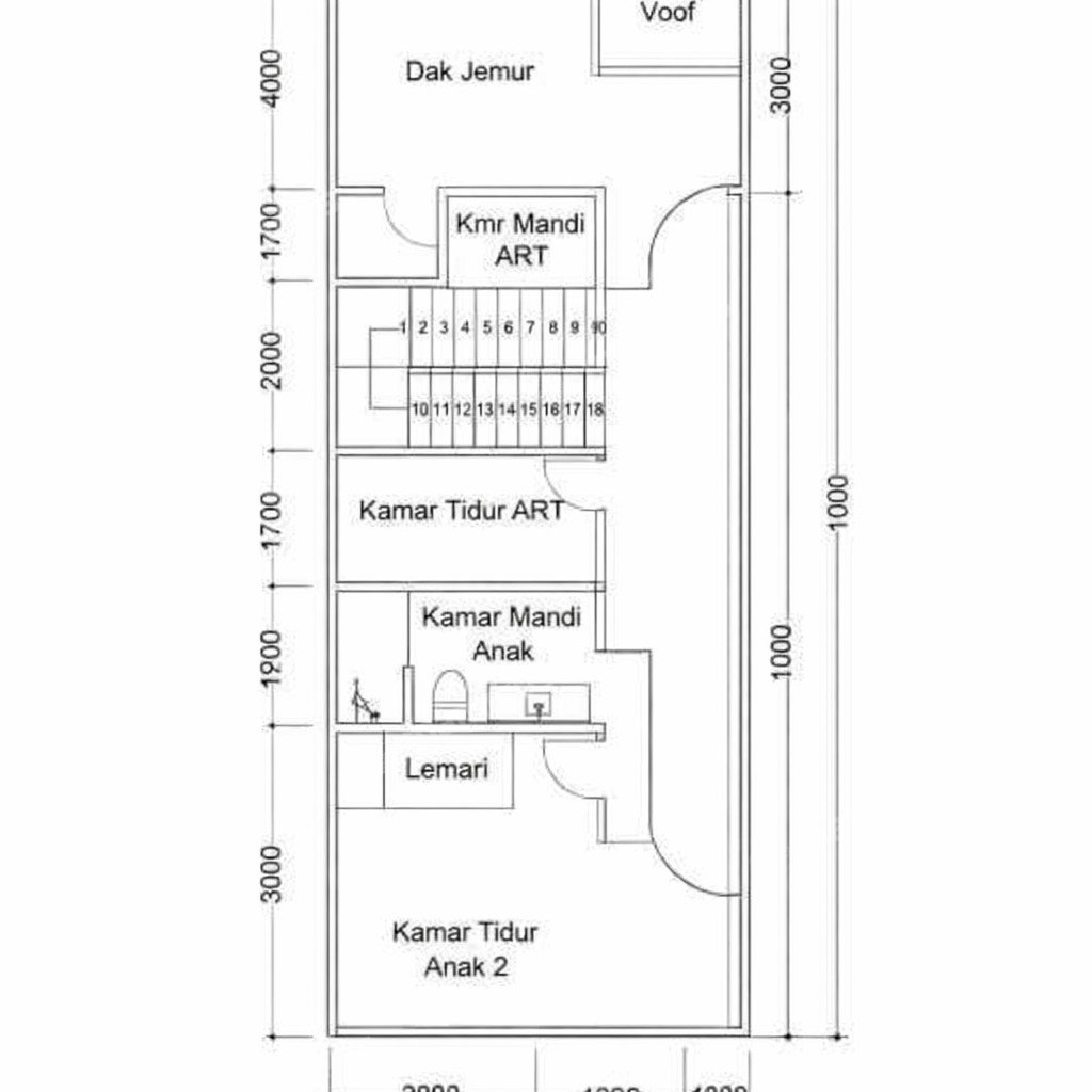 Rumah Sertifikat SHM 4 Kamar Tidur 4 Kamar Mandi Duri Kepa Jakarta Barat - Photo 4