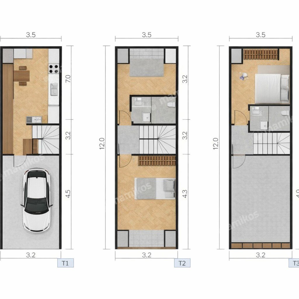 Rumah Sertifikat SHM 3 Kamar Tidur 2 Kamar Mandi Tanjung Duren Jakarta Barat - Photo 4
