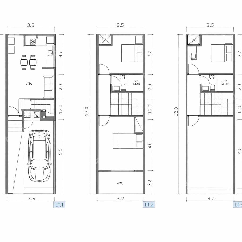 Rumah Sertifikat SHM 3 Kamar Tidur 2 Kamar Mandi Tanjung Duren Jakarta Barat - Photo 5