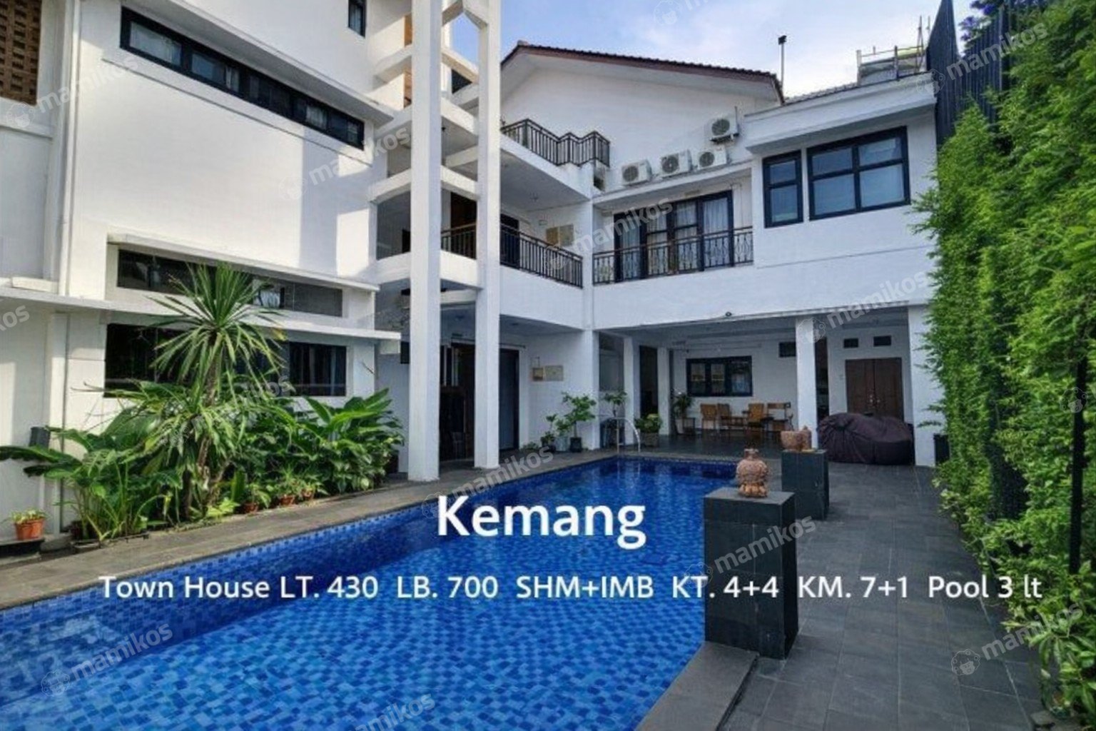 Rumah Sertifikat SHM 8 Kamar Tidur 8 Kamar Mandi Kemang Jakarta Selatan