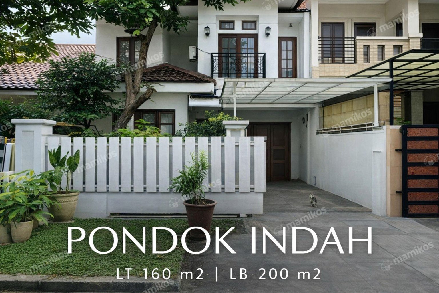 Rumah Sertifikat SHM 3 Kamar Tidur 4 Kamar Mandi Pondok Indah Jakarta Selatan