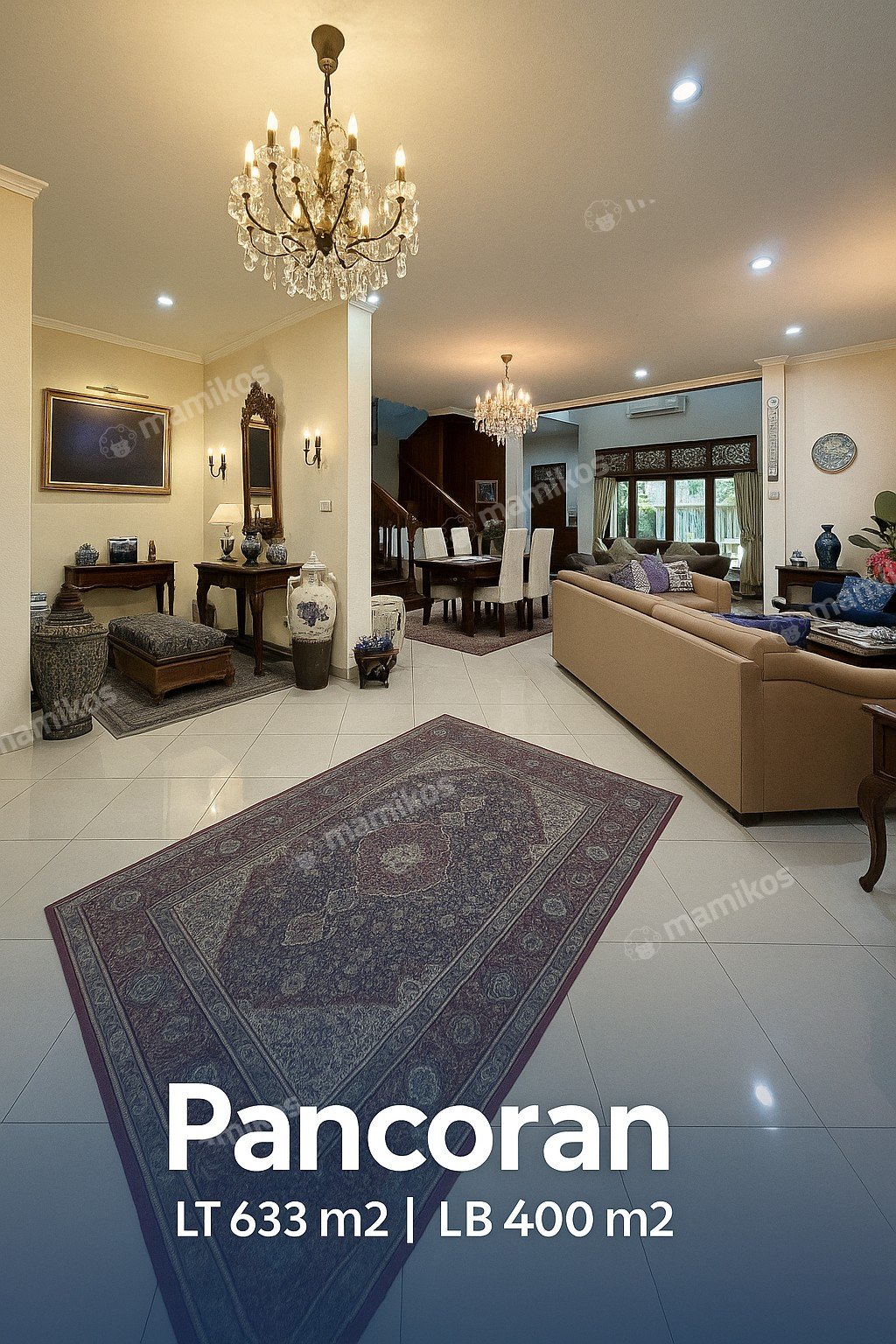 Rumah Sertifikat SHM 7 Kamar Tidur 5 Kamar Mandi Pancoran Jakarta Selatan - Photo 4