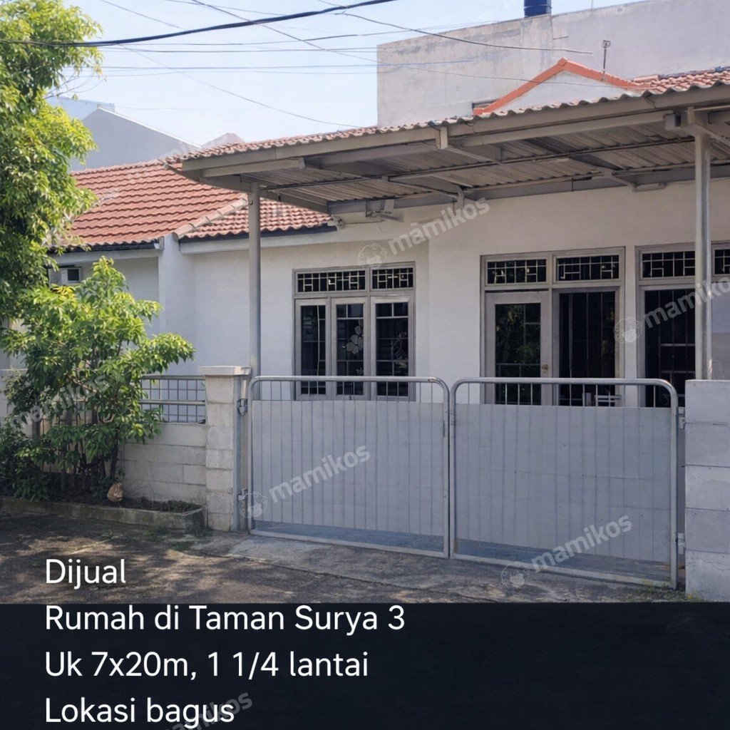 Rumah Sertifikat SHM 3 Kamar Tidur 2 Kamar Mandi Taman Surya Jakarta Barat - Photo 3