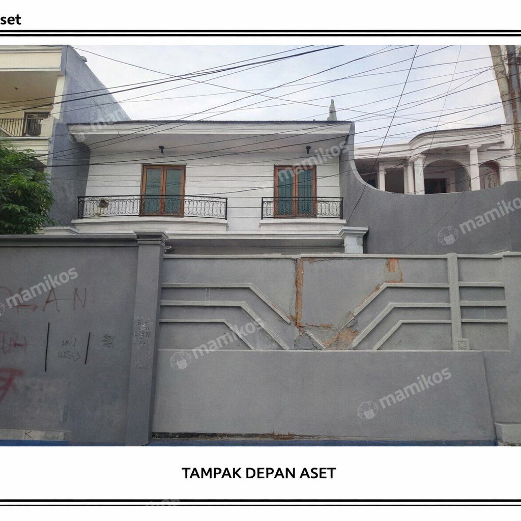 Rumah Sertifikat SHM 5 Kamar Tidur 3 Kamar Mandi Mangga Besar Jakarta Barat