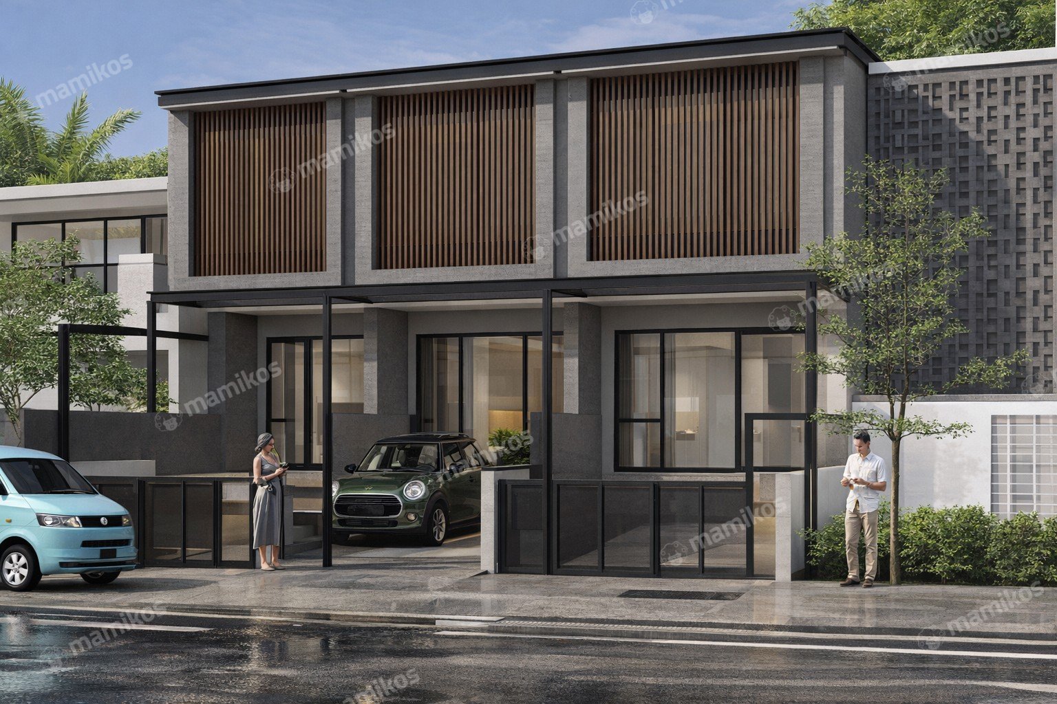 Rumah Baru Sertifikat SHM 3 Kamar Tidur Green Ville Jakarta Barat - Photo 2