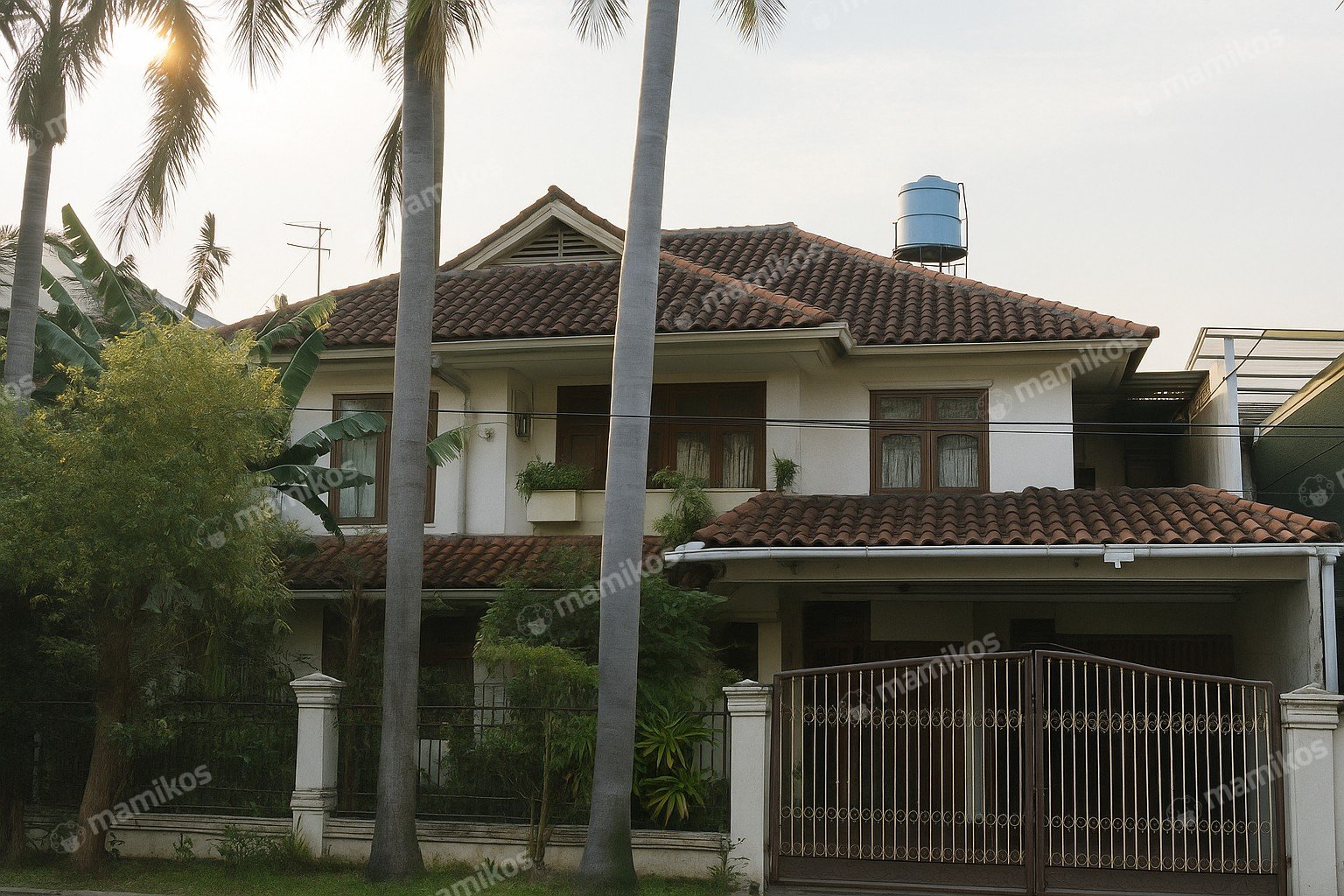 Rumah Sertifikat SHM 7 Kamar Tidur 2 Lantai Green garden Jakarta Barat