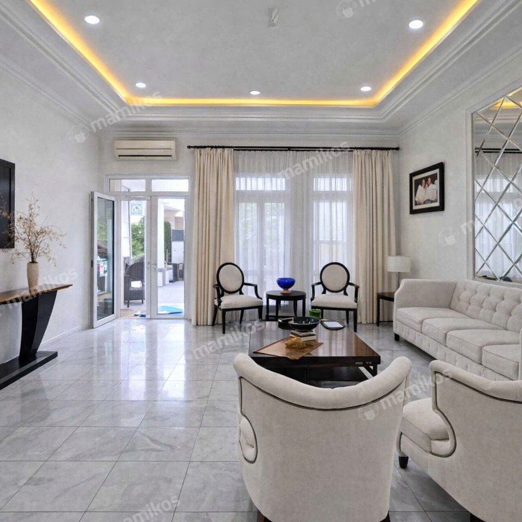 Rumah Sertifikat SHM 6 Kamar Tidur 6 Kamar Mandi Bangka Jakarta Selatan - Photo 2