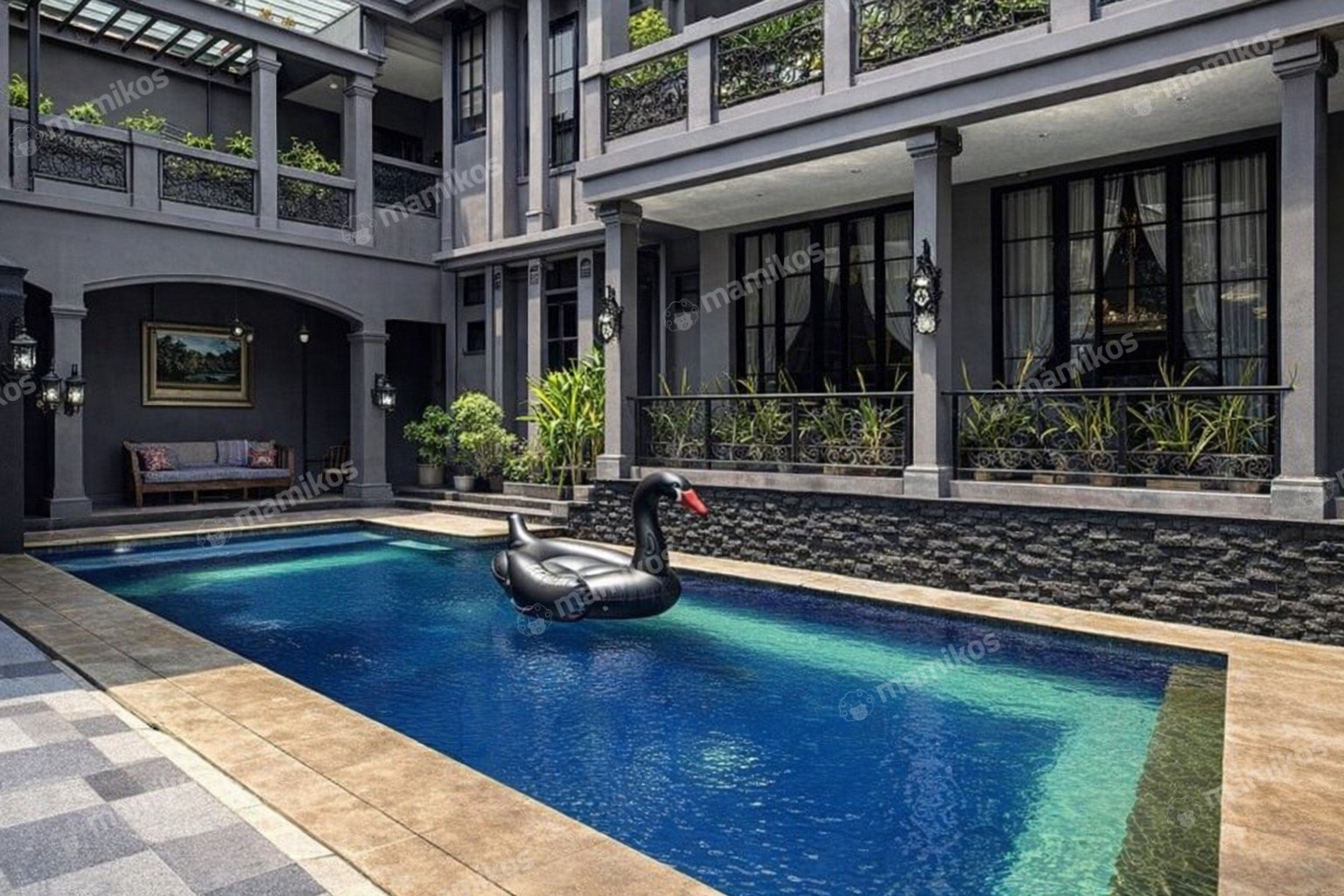 Rumah Sertifikat SHM 5 Kamar Tidur 6 Kamar Mandi Kemang Jakarta Selatan