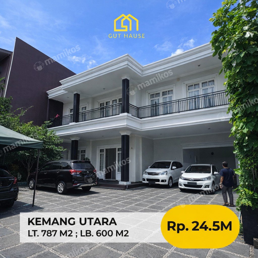 Rumah Sertifikat SHM 6 Kamar Tidur 6 Kamar Mandi Bangka Jakarta Selatan - Photo 4