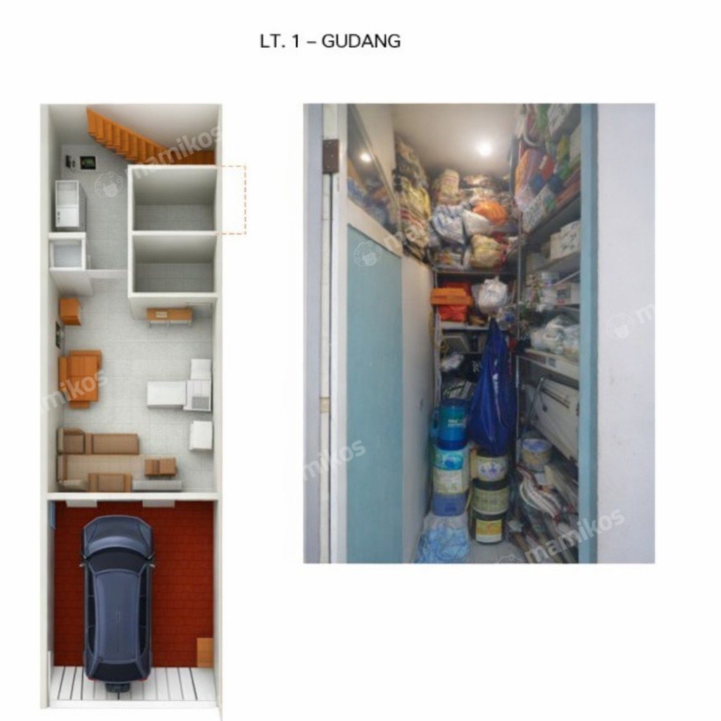 Rumah Sertifikat SHM 3 Kamar Tidur 2 Kamar Mandi Kelapa Gading Jakarta Utara - Photo 2
