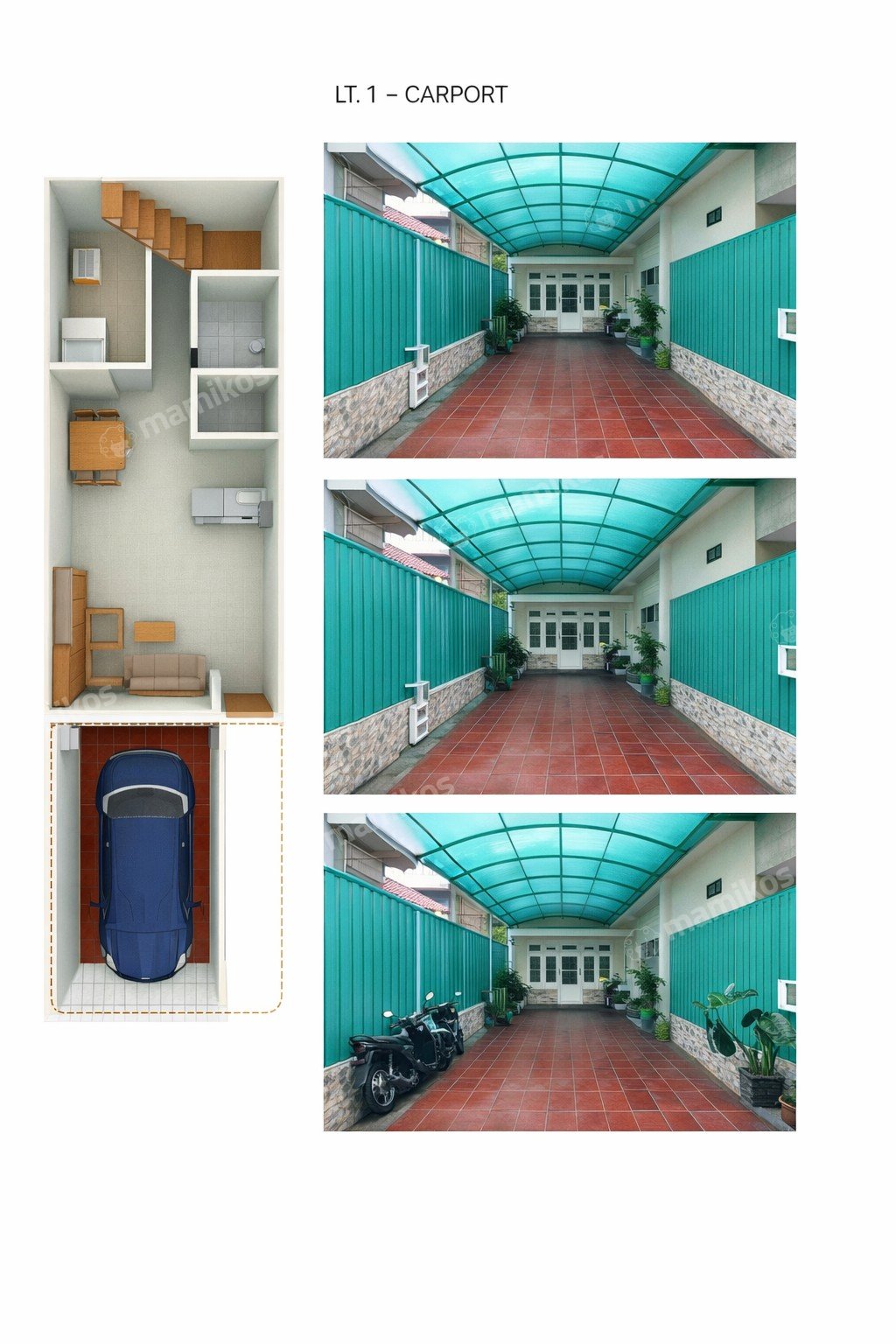 Rumah Sertifikat SHM 3 Kamar Tidur 2 Kamar Mandi Kelapa Gading Jakarta Utara - Photo 4