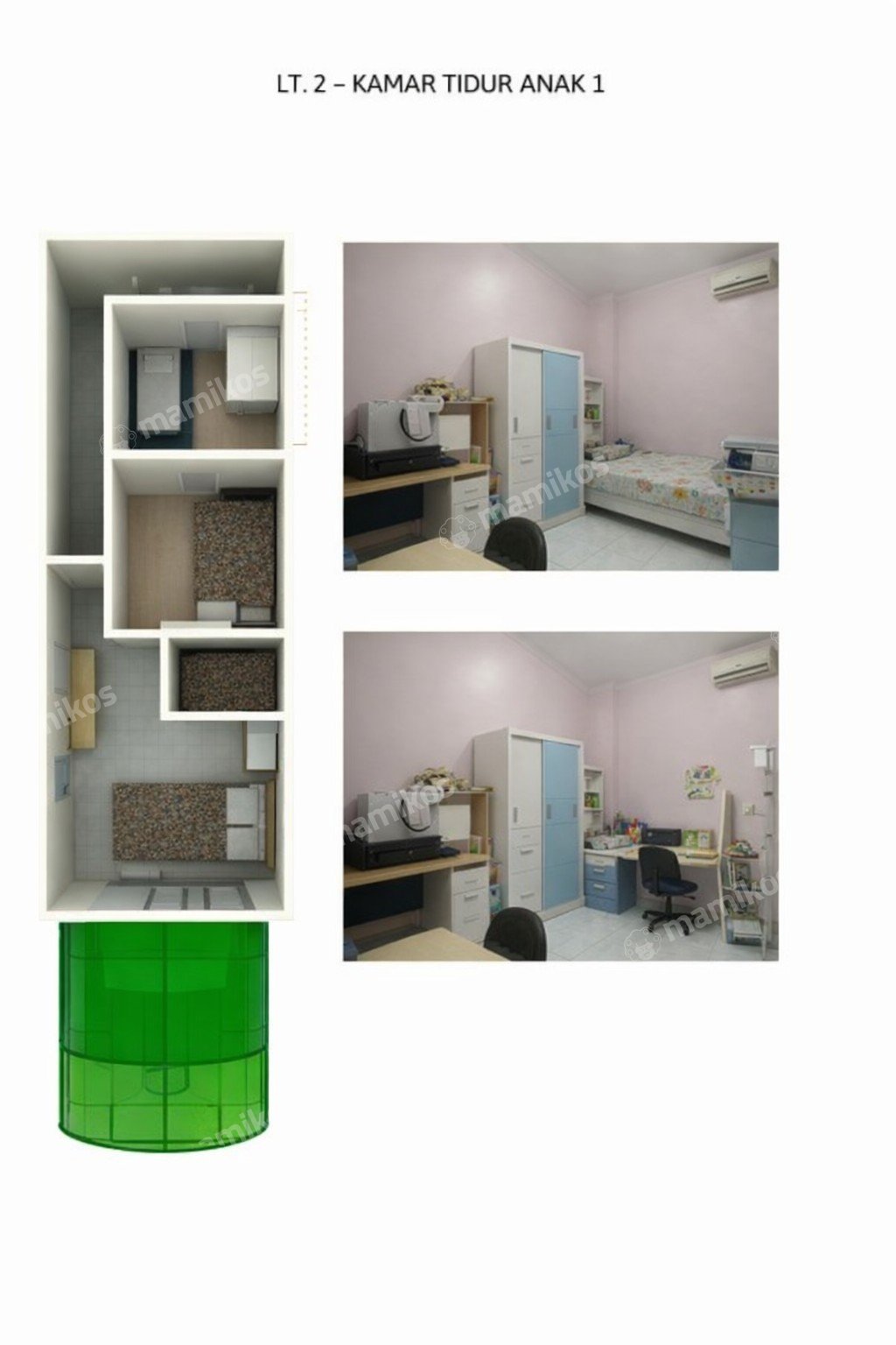 Rumah Sertifikat SHM 3 Kamar Tidur 2 Kamar Mandi Kelapa Gading Jakarta Utara - Photo 5