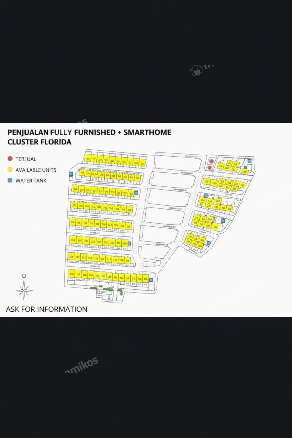 Rumah 4 Kamar Tidur 3 Kamar Mandi 2 Lantai Pantai Indah Kapuk 2 Jakarta Utara - Photo 2