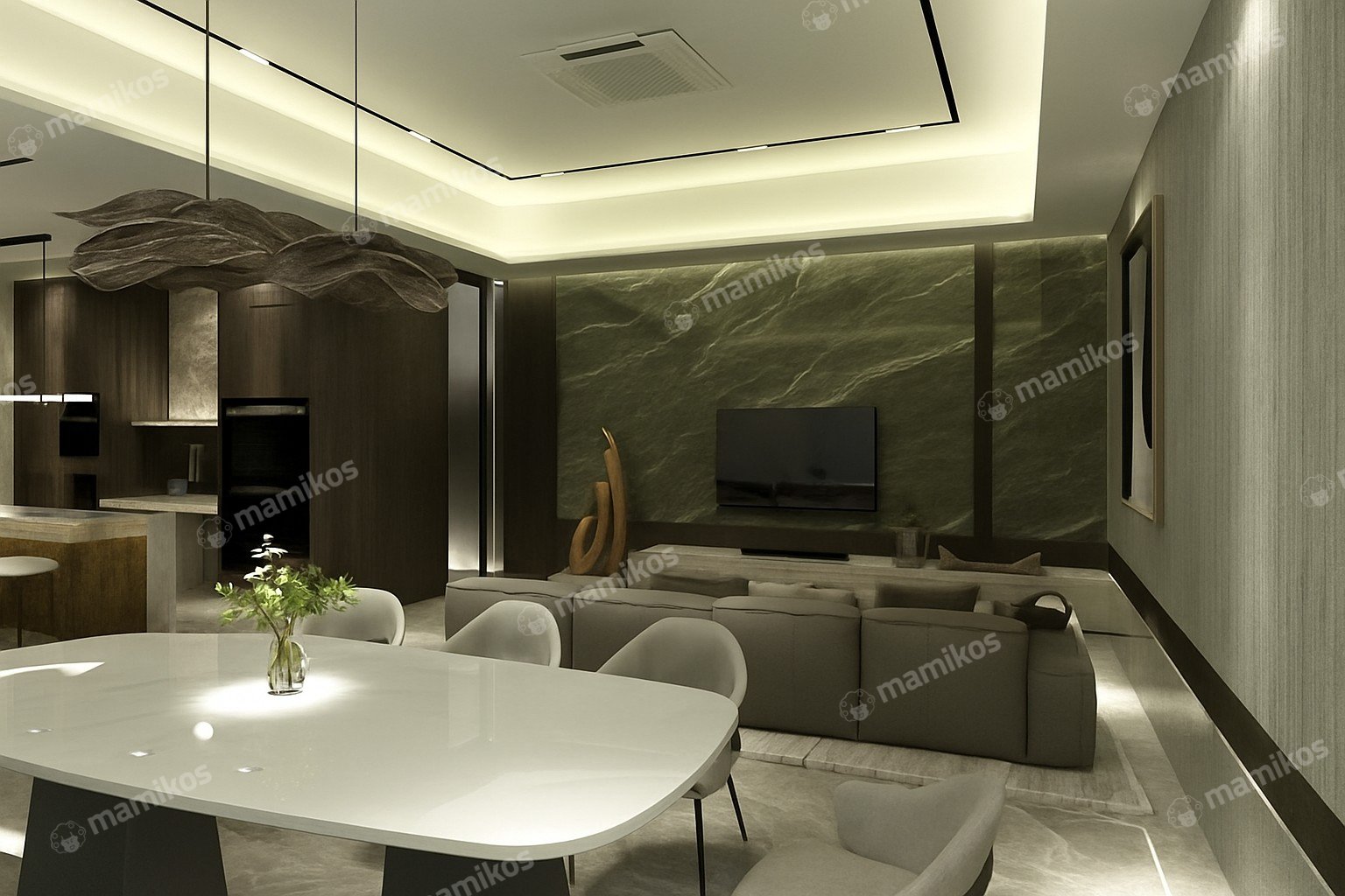 Rumah 4 Kamar Tidur 7 Kamar Mandi 4 Lantai Pantai Indah Kapuk Jakarta Utara - Photo 3
