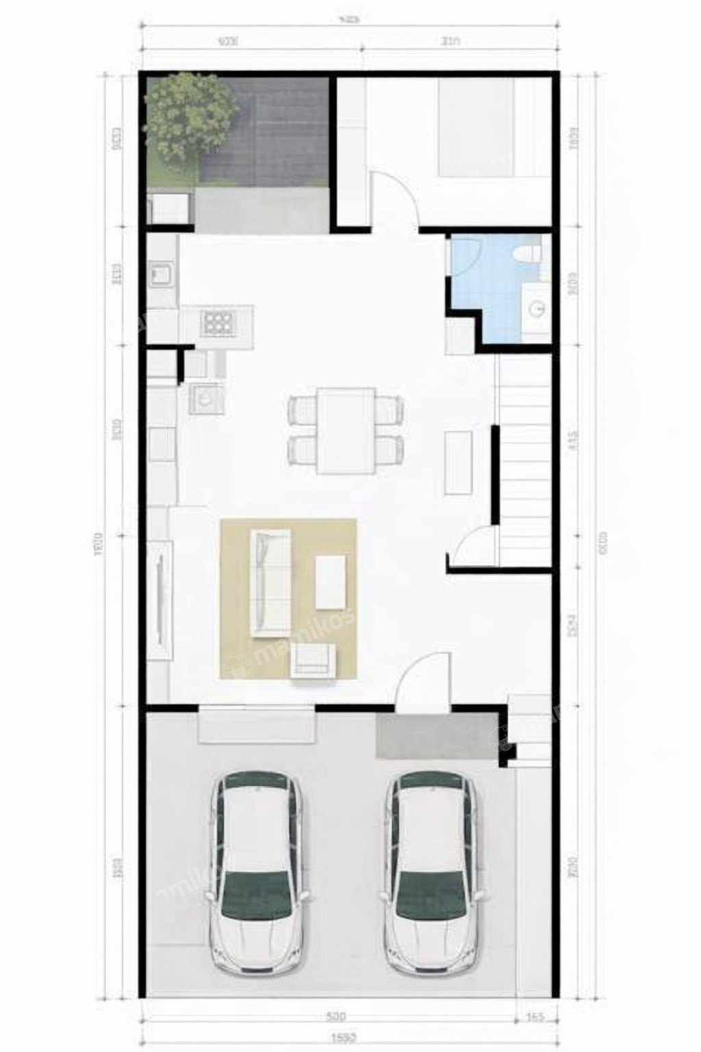 Rumah Sertifikat SHM 4 Kamar Tidur 3 Kamar Mandi Citra Garden Jakarta Barat - Photo 2