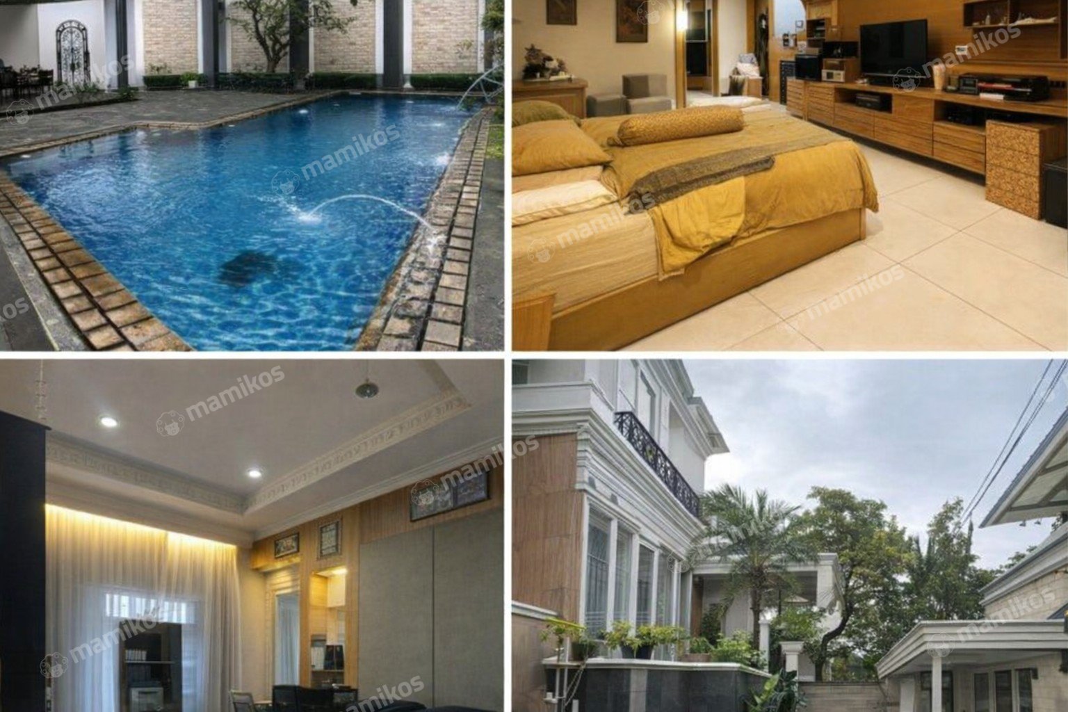 Rumah Sertifikat SHM 15 Kamar Tidur 11 Kamar Mandi Permata Hijau Jakarta Selatan
