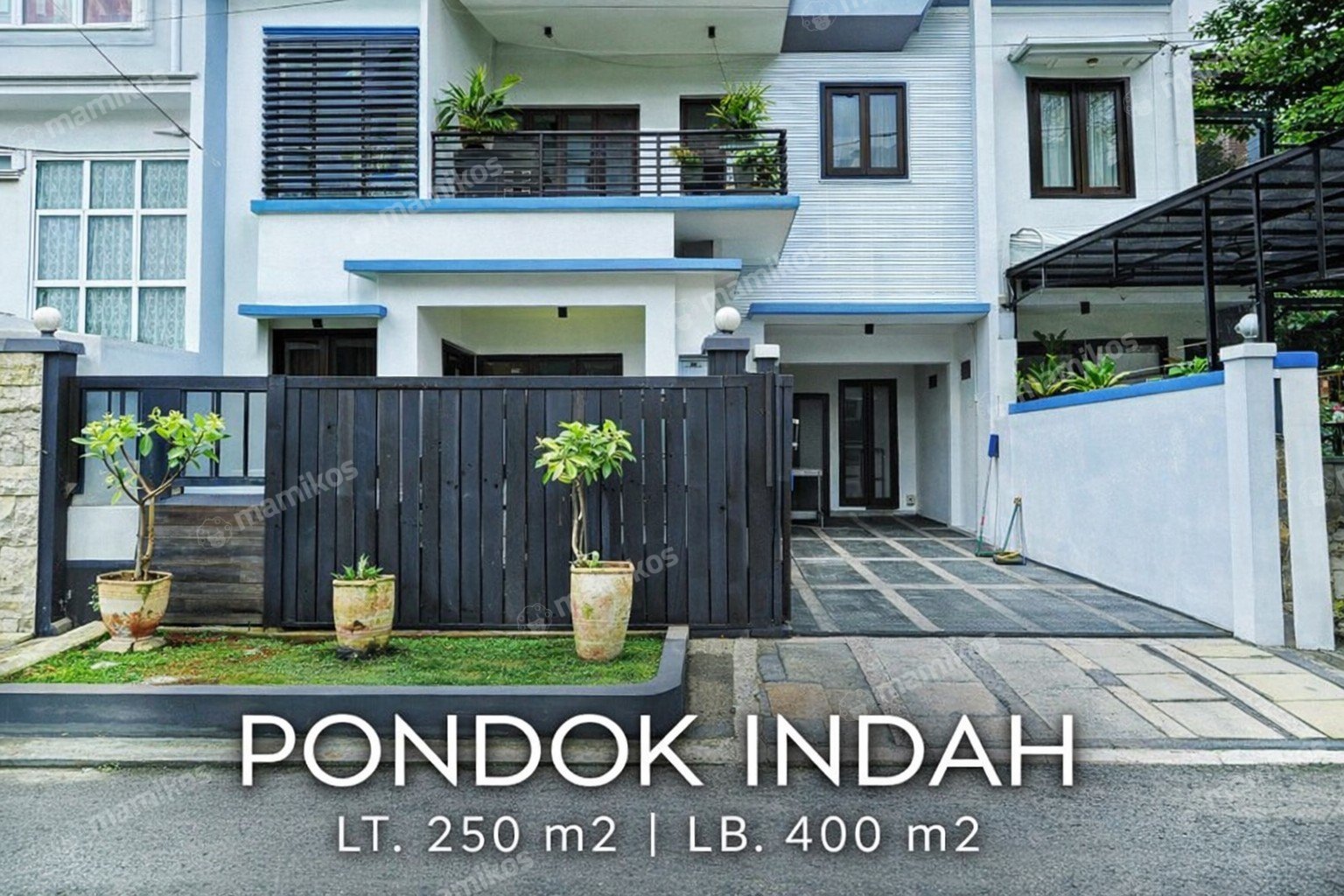 Rumah Sertifikat SHM 4 Kamar Tidur 5 Kamar Mandi Pondok Indah Jakarta Selatan