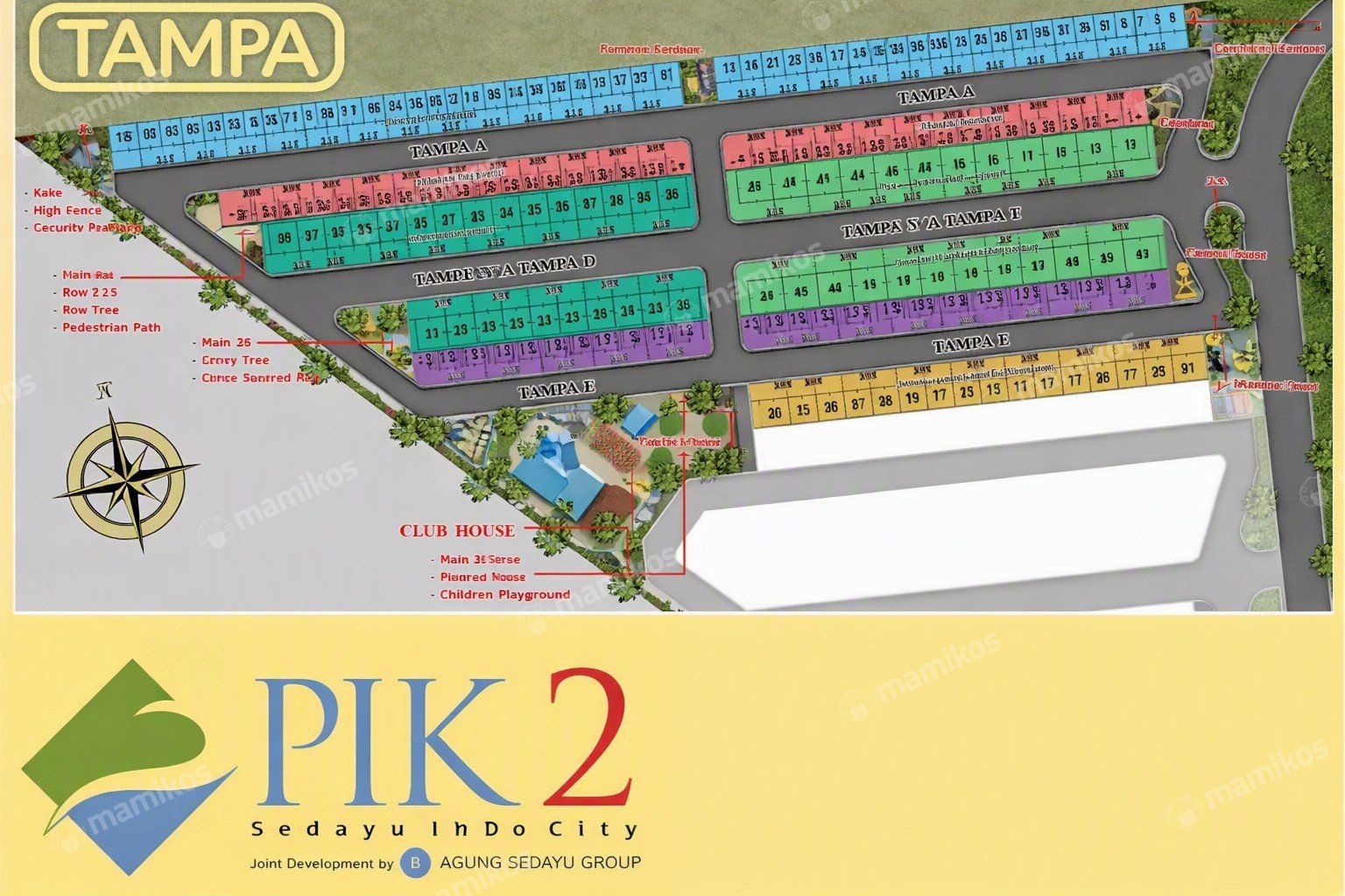 Rumah 2 Kamar Tidur 2 Kamar Mandi 2 Lantai Pantai Indah Kapuk Jakarta Utara - Photo 2