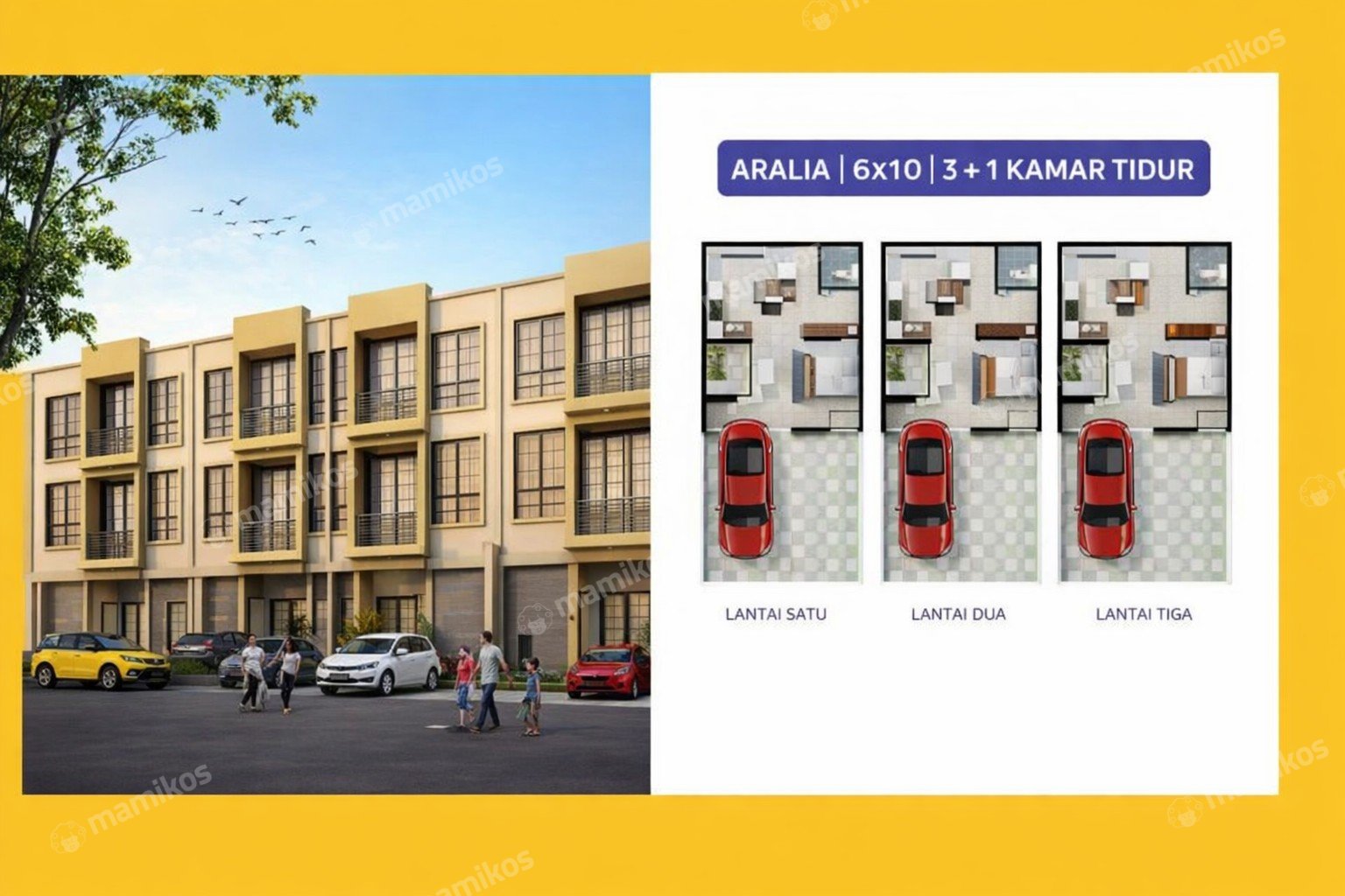 Rumah Sertifikat PPJB 3 Kamar Tidur 2 Kamar Mandi Pantai Indah Kapuk 2 Jakarta Utara - Photo 3